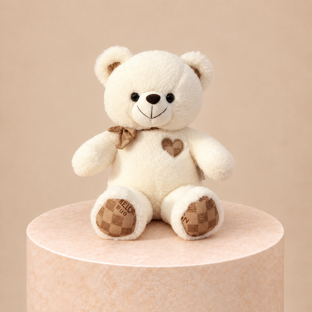 Fluffy White Teddy Bear