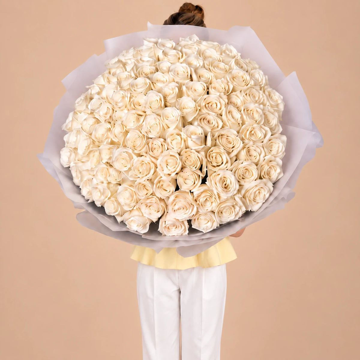 100 White roses (WebP Optimized)