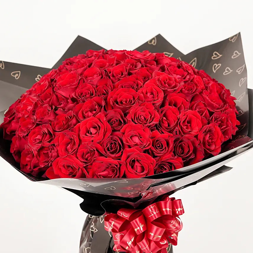 111 Red Roses Grand Bouquet