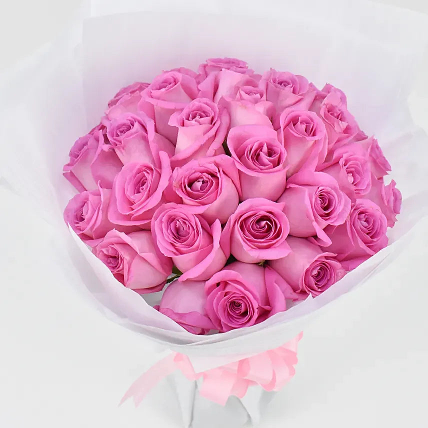 35 Light Pink Roses Designer Bouquet