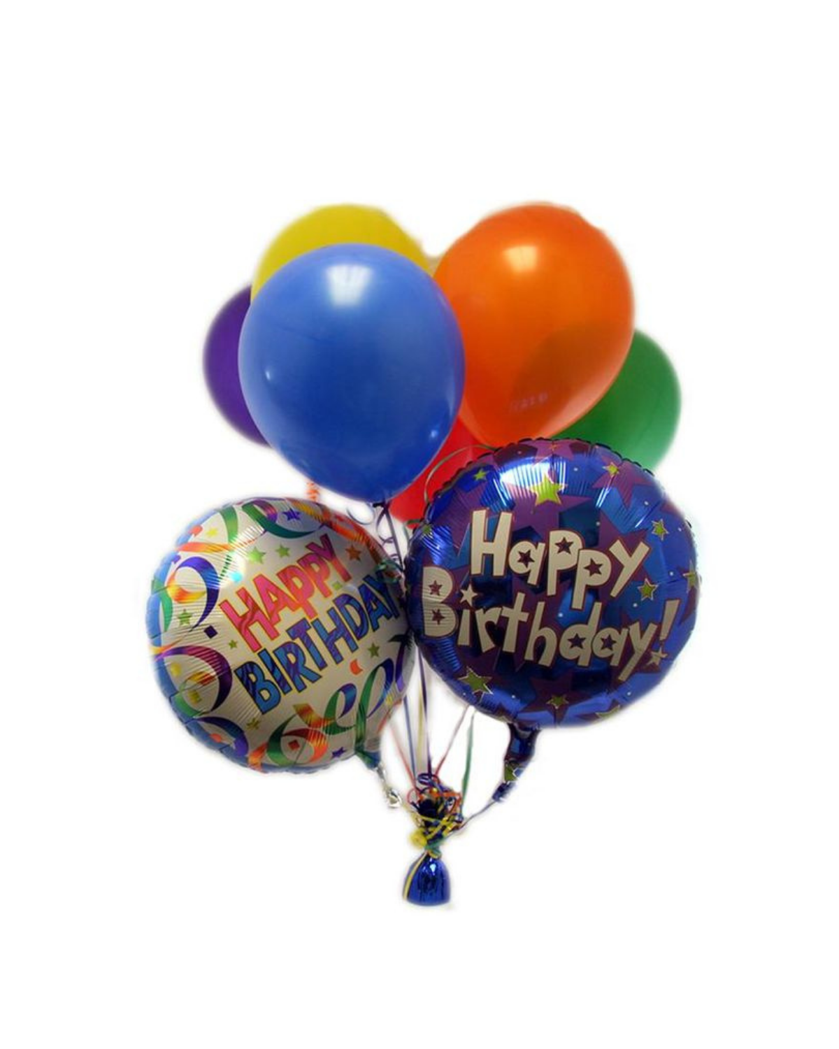 Happy bday ballons