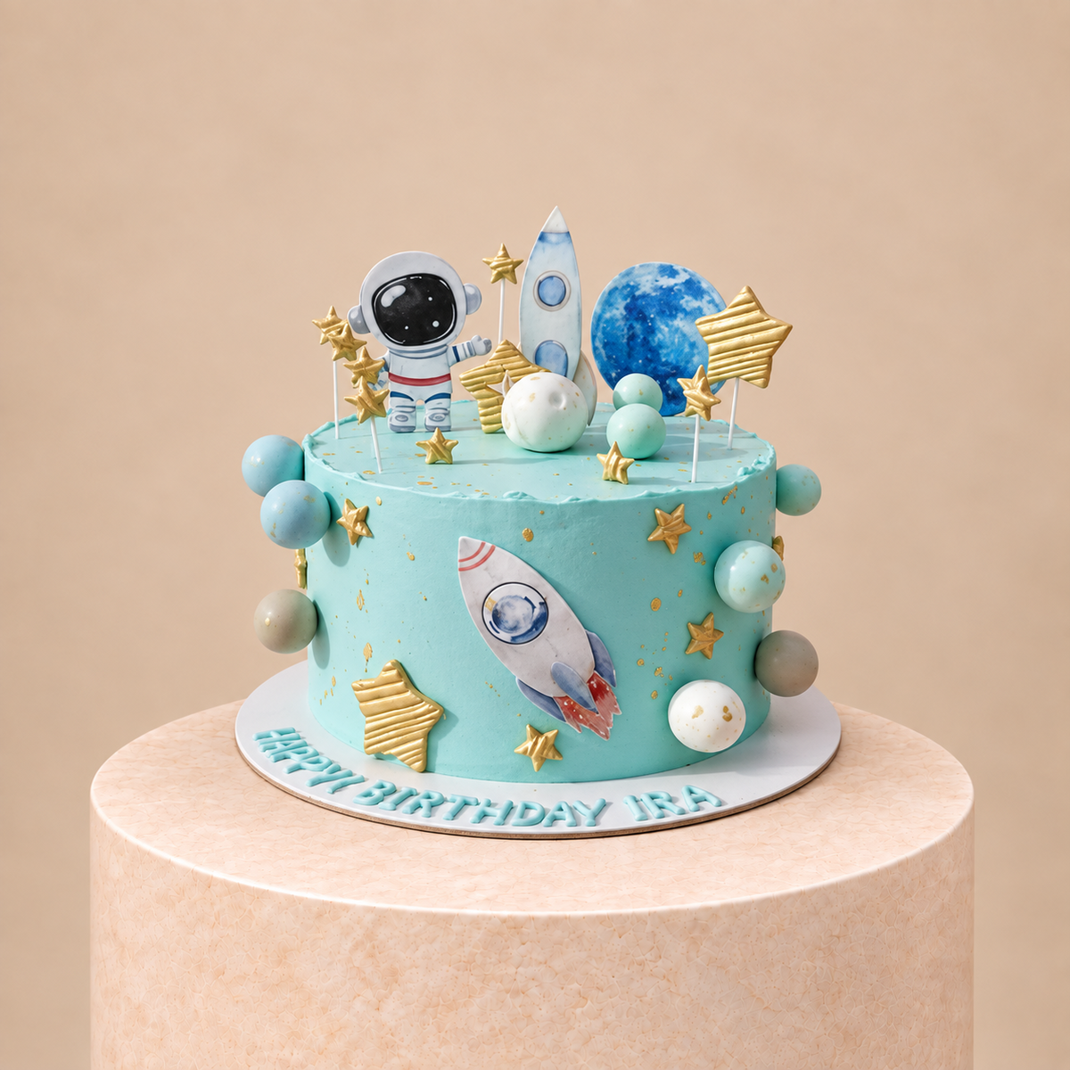Astraunant Birthday Cake