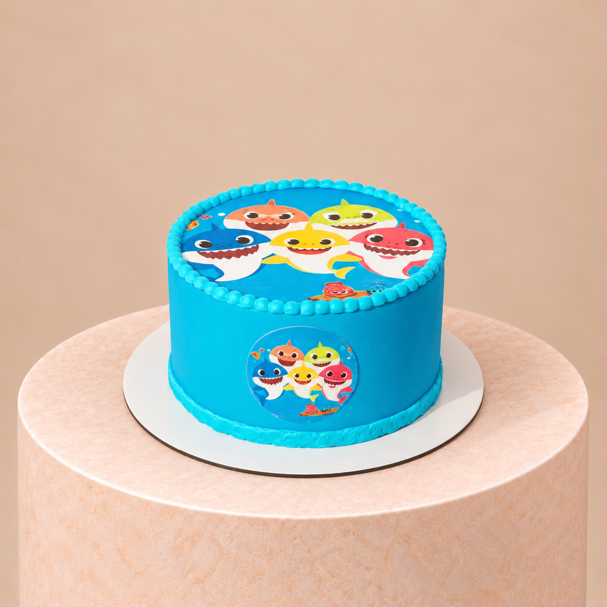 Baby Shark Photo Cake