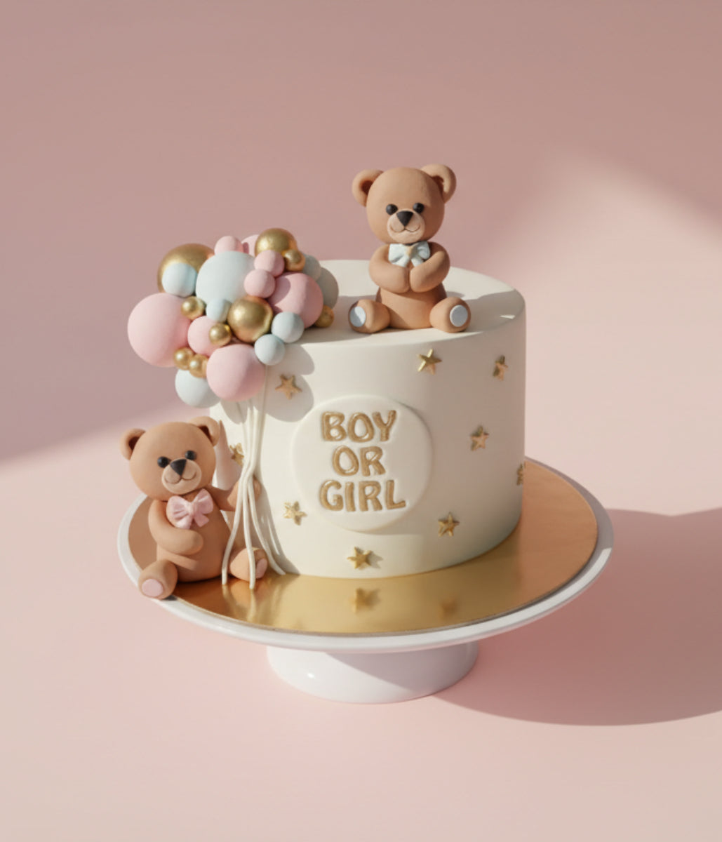 Baby shower cake