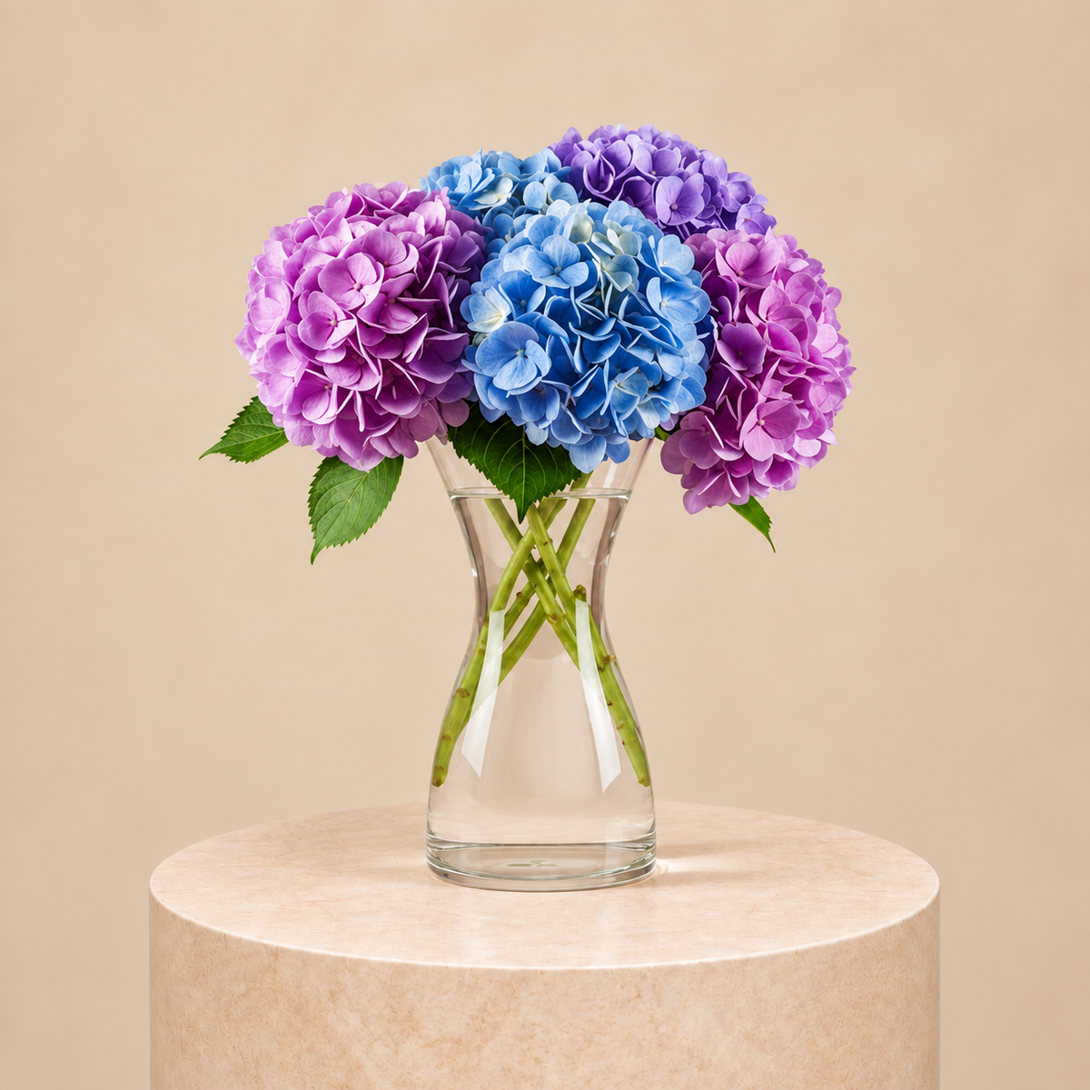 Blue Violet Vase