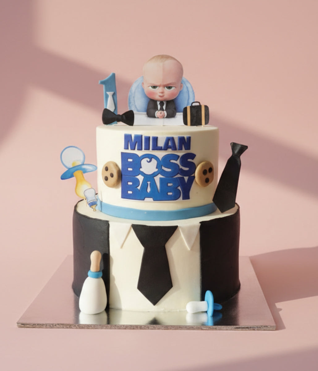 Boss Baby Birthday Cake