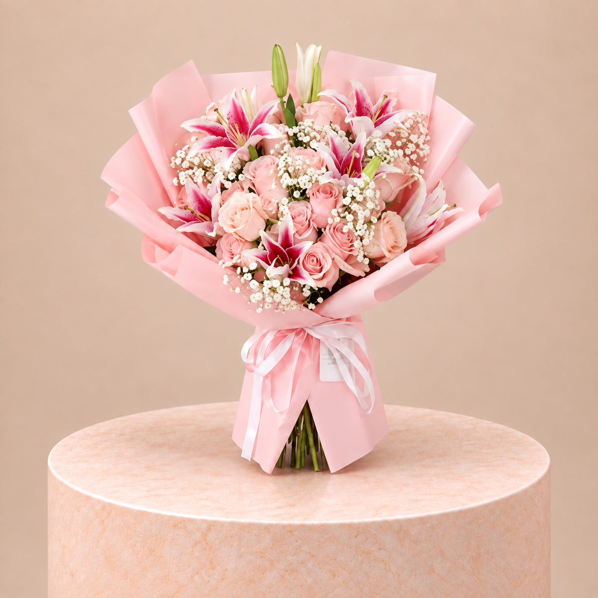 Pink Lily Elegance