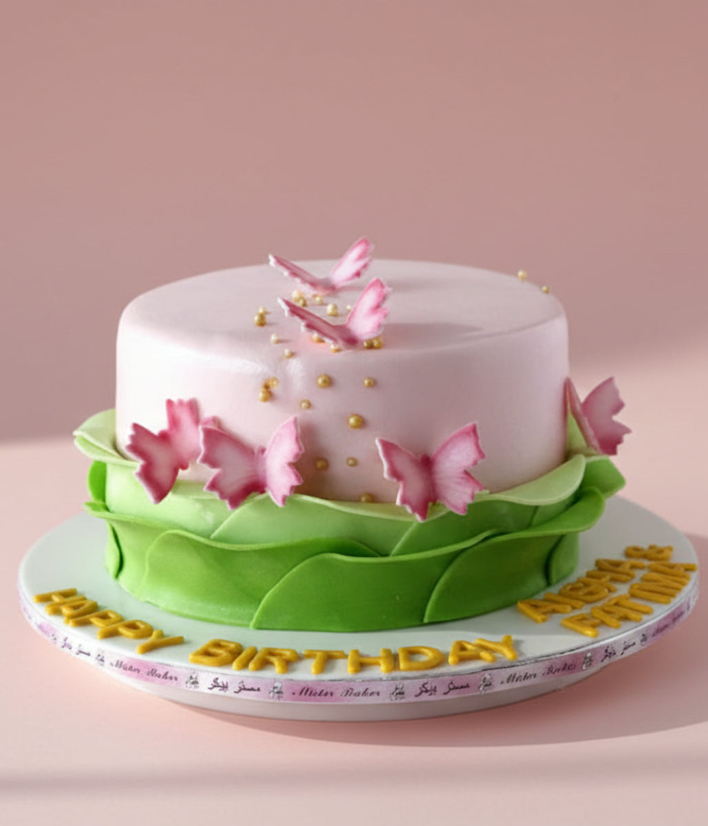 Butterflies Cake