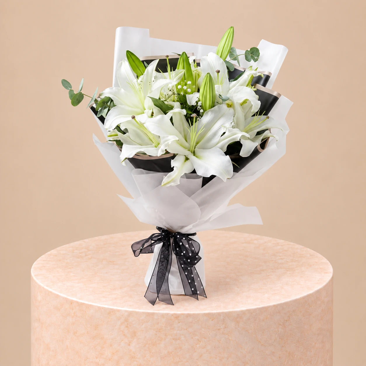 Charming White Lilies (WebP Optimized)