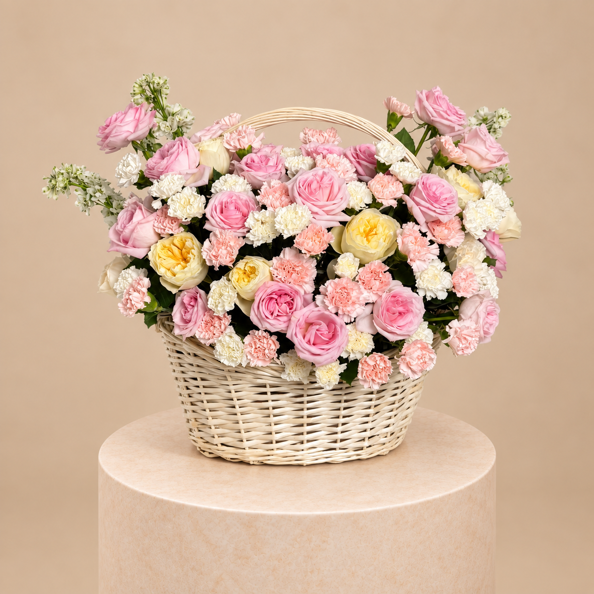 Emirati Women’s Day Rose Garden Basket