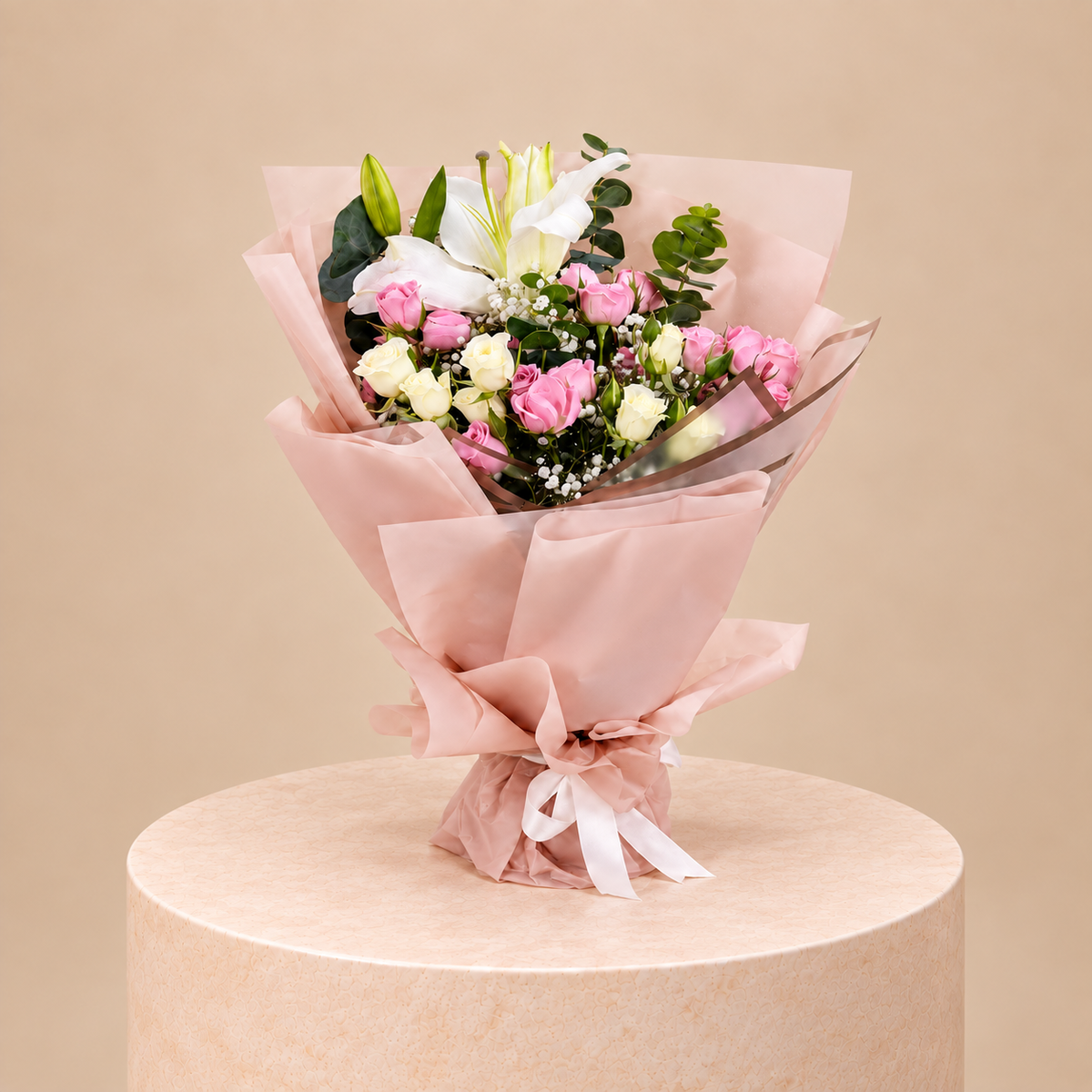 Rosy Petal Elegance