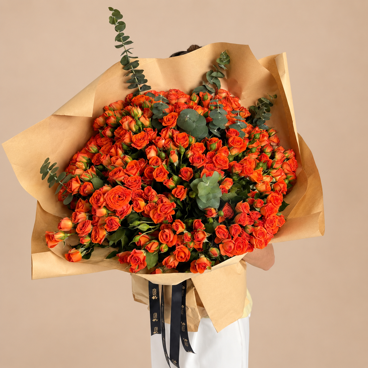 Orange Spray Rose Splendor