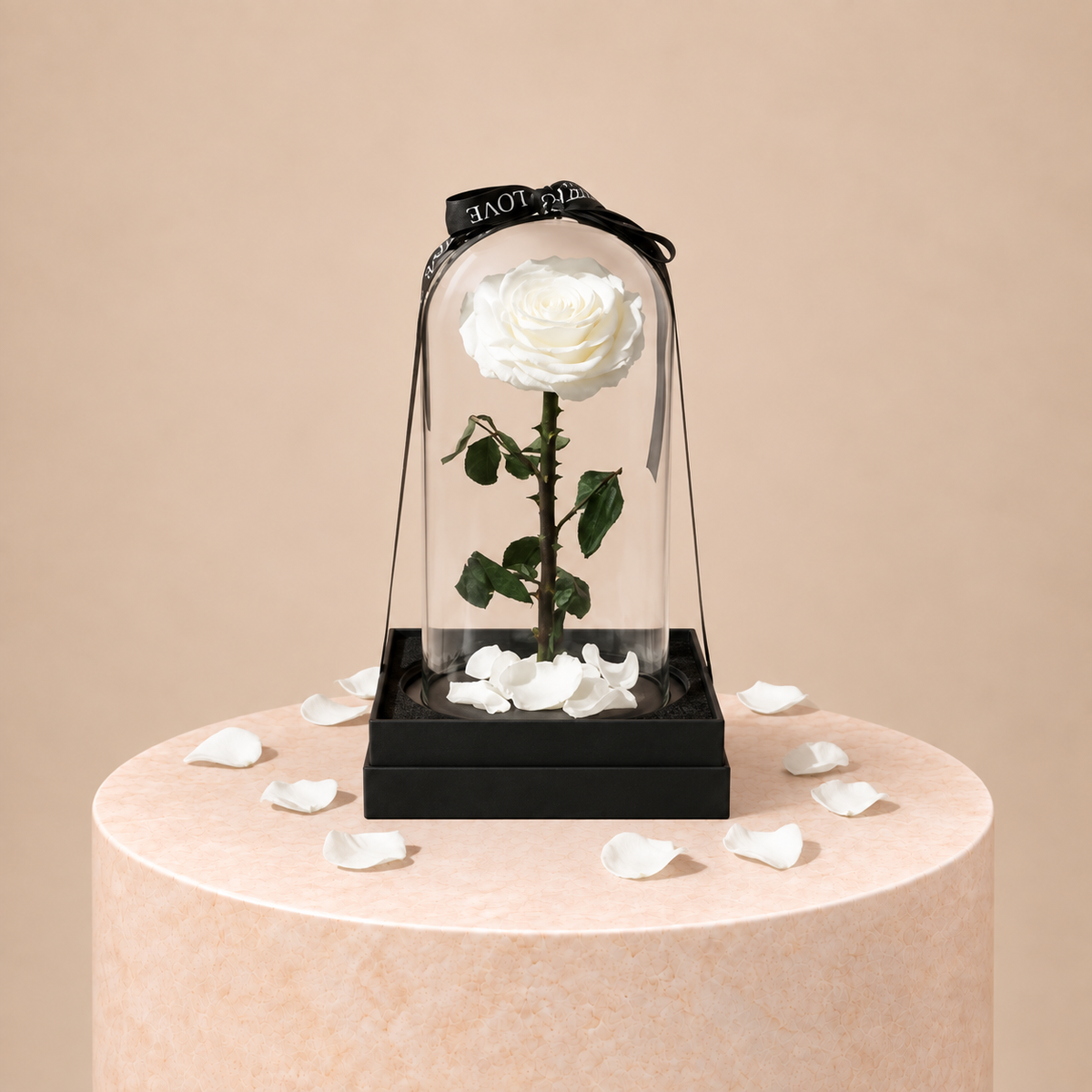 Forever White Rose (L)