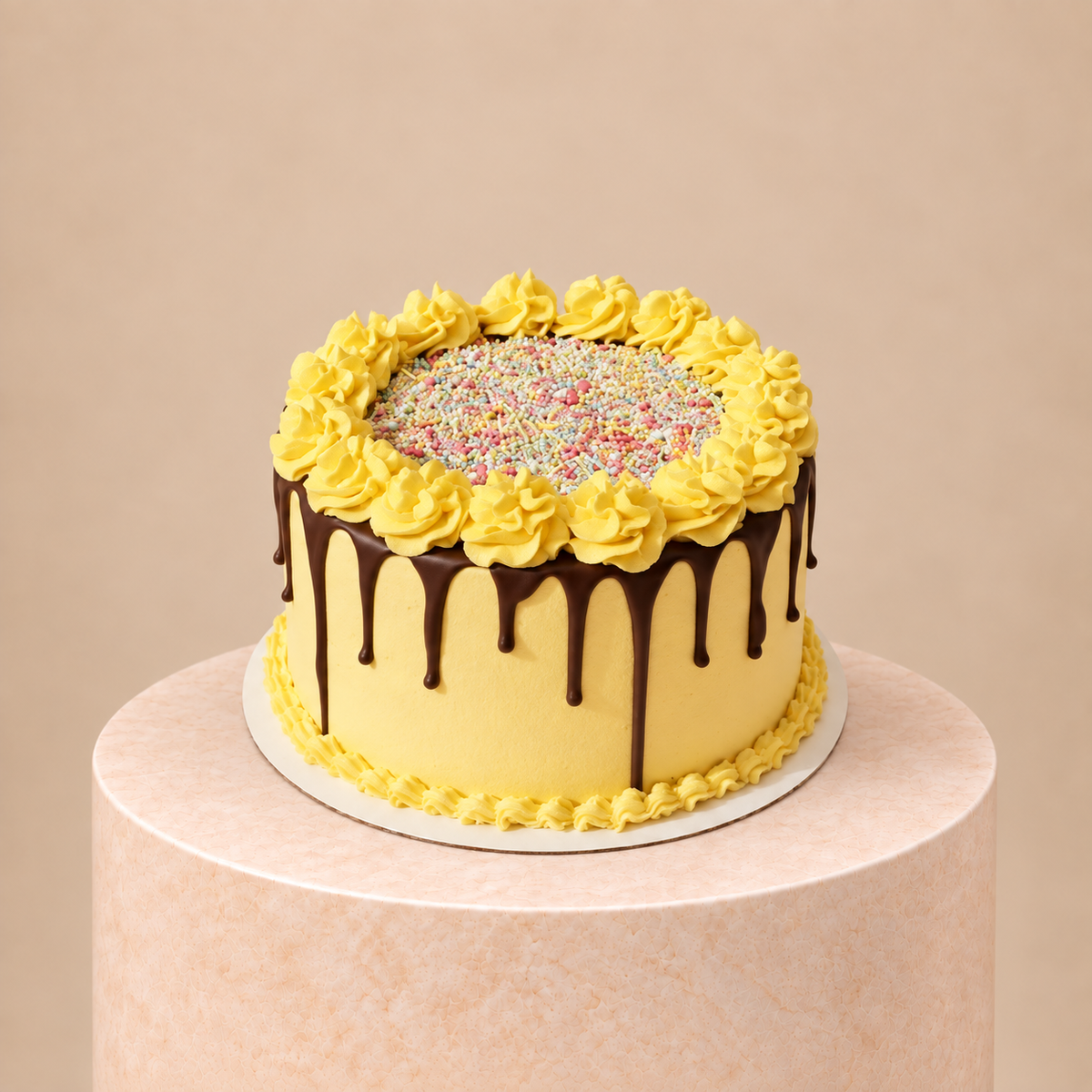 Chocolate drip cake
