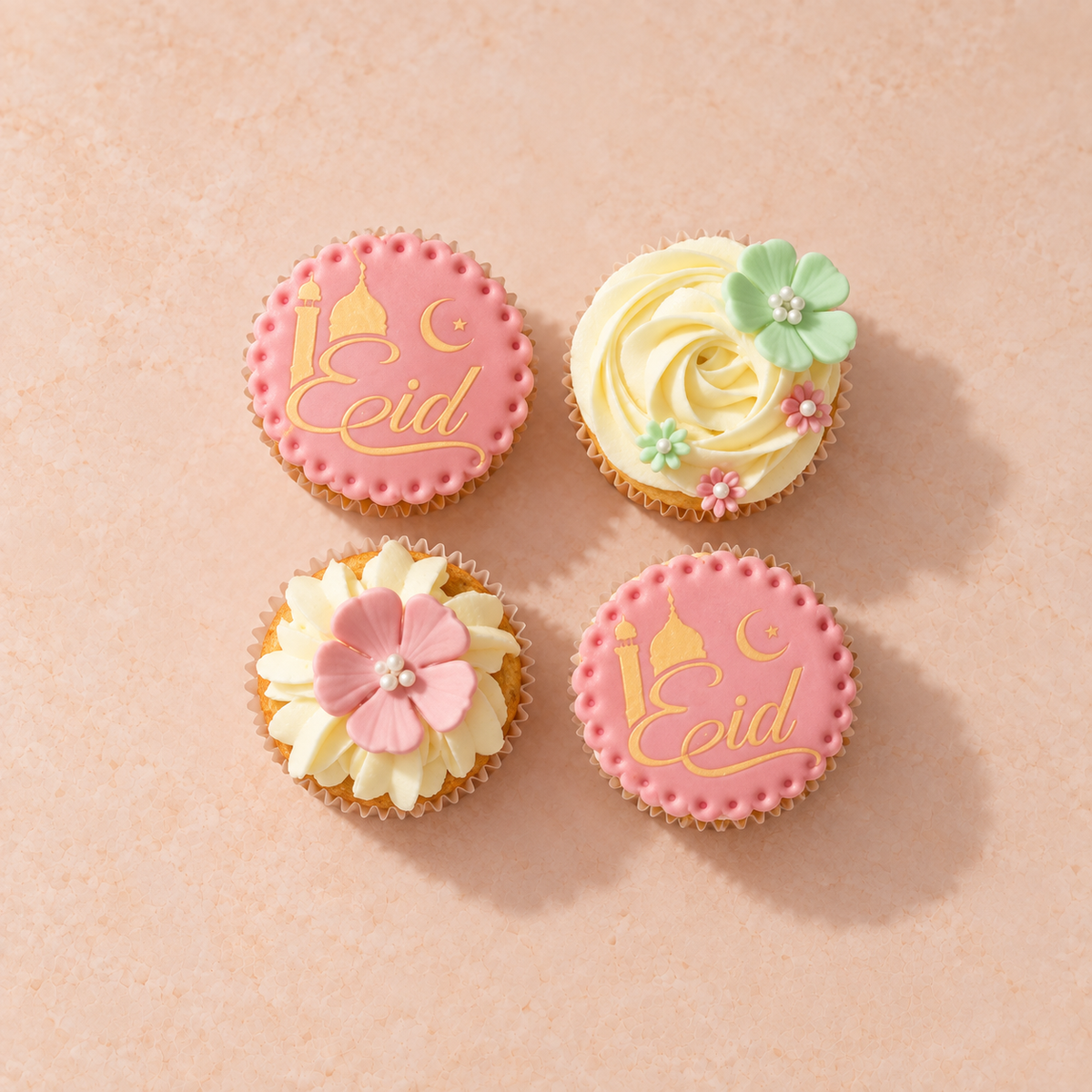 Eid Mubarak cupcakes