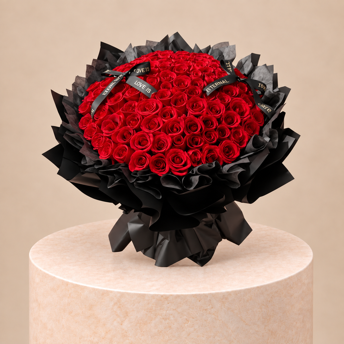 101 Classic Red Roses