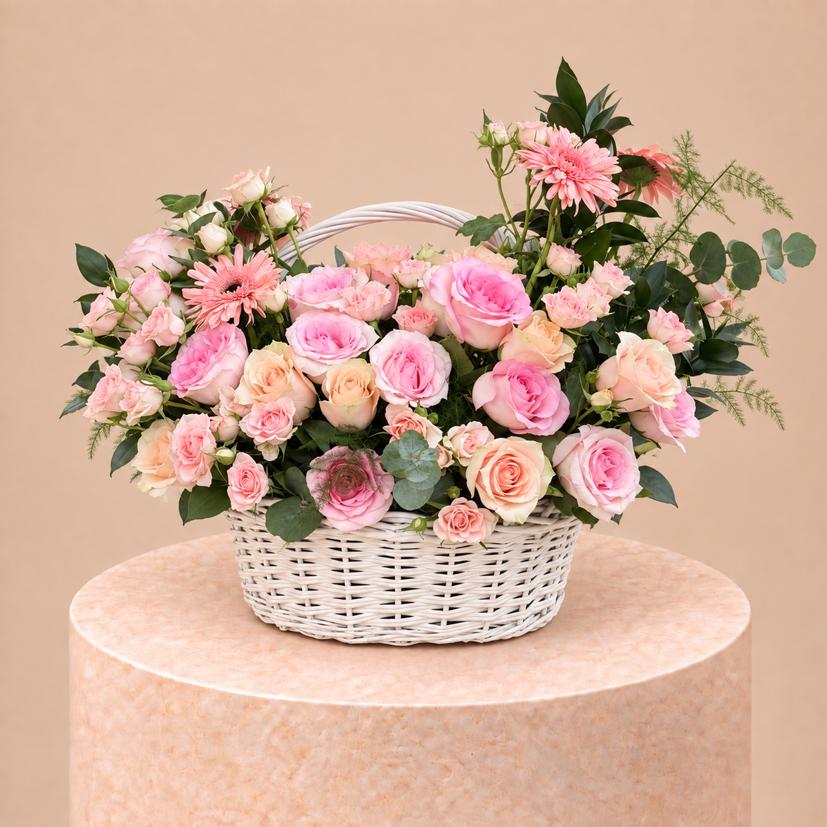 Petal Blush Basket