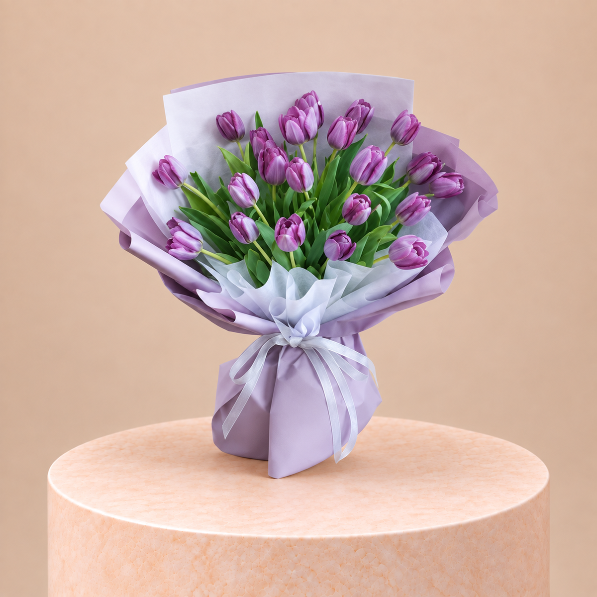 Lavender Purple Tulips
