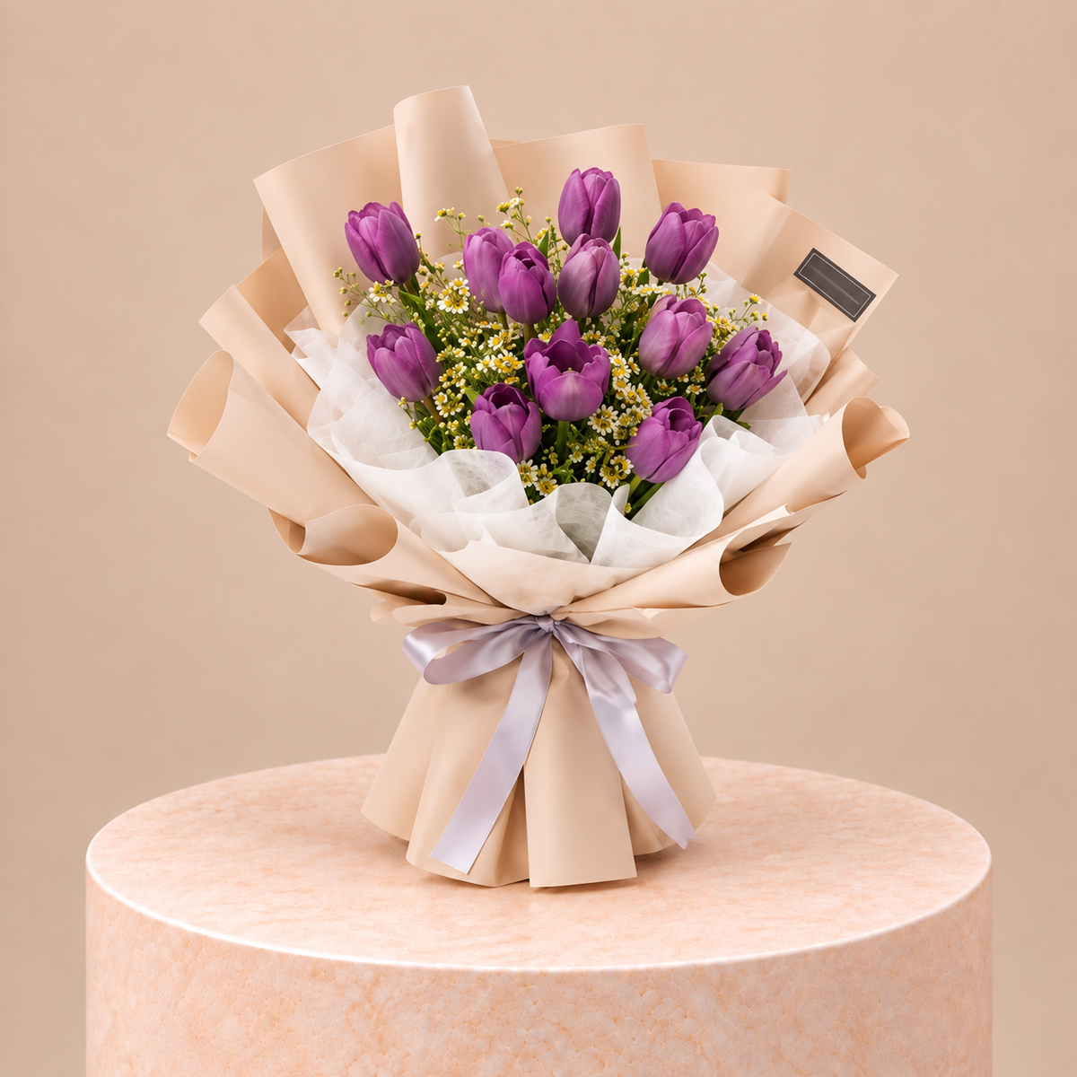 Purple Tulip Elegance