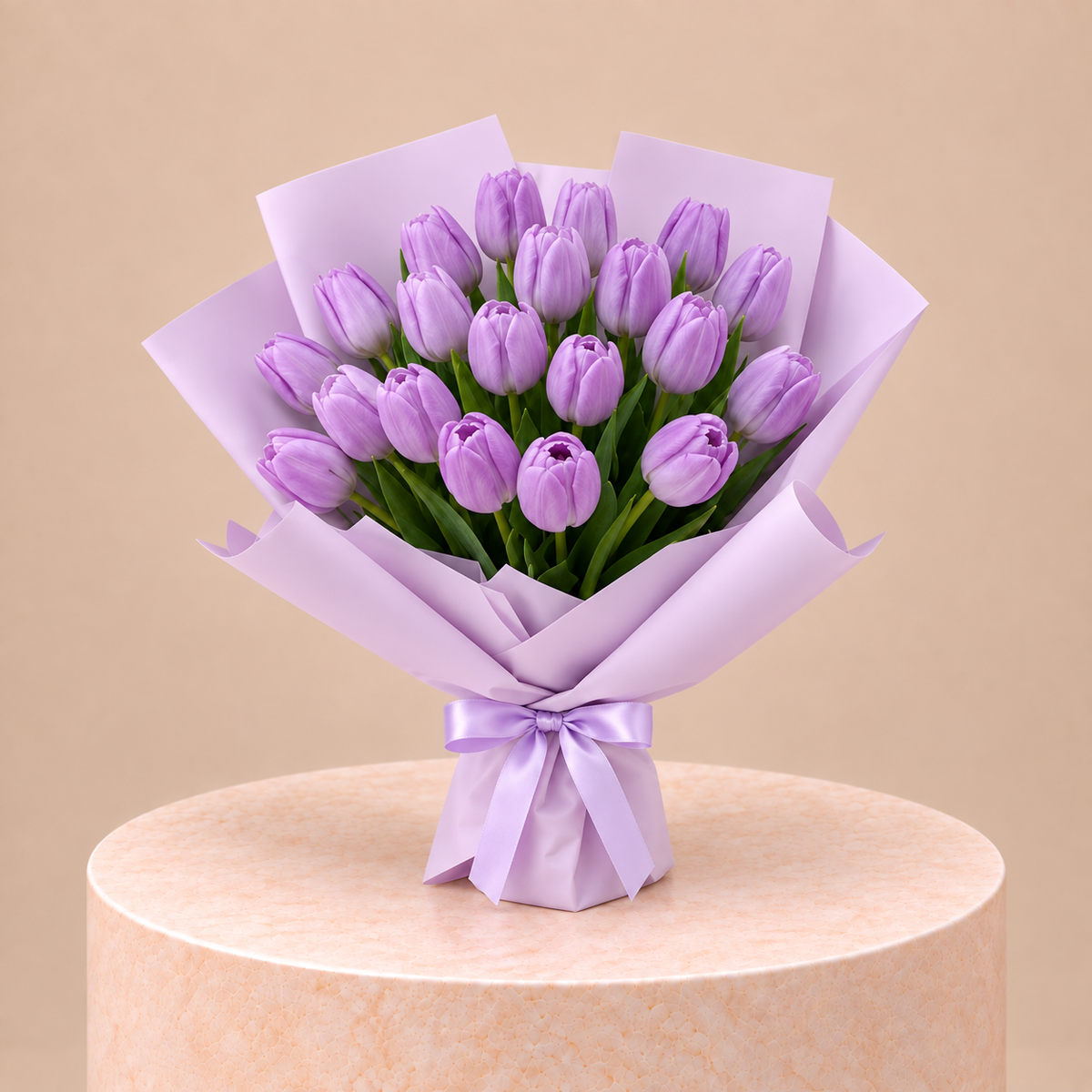 Purple Tulips Royal Elegance Bouquet