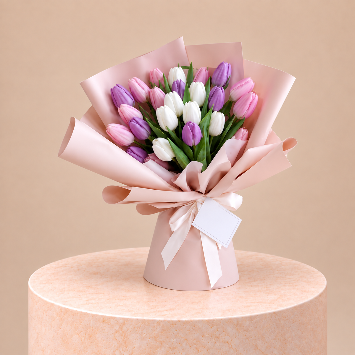Mixed Color Tulips
