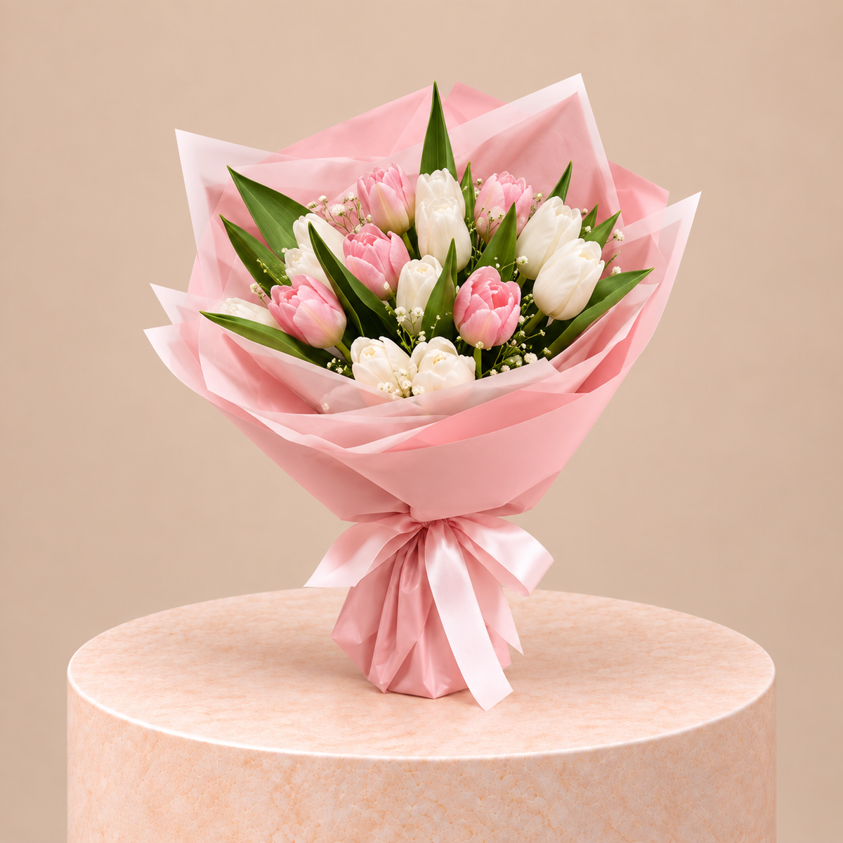 Rainbow Tulips Bouquet