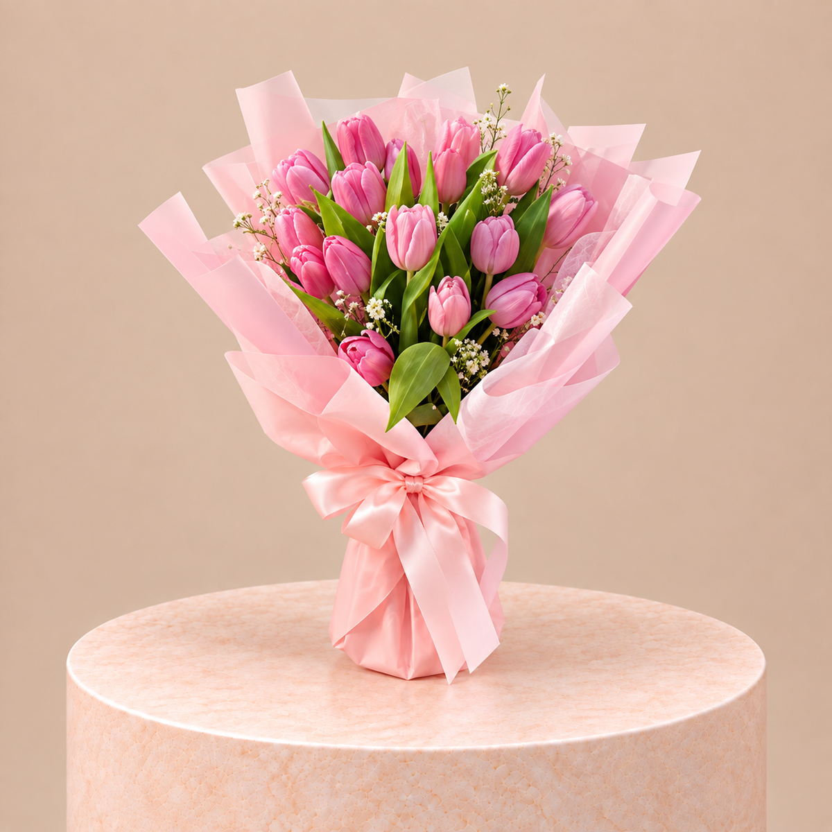 Whispering Pink Tulips