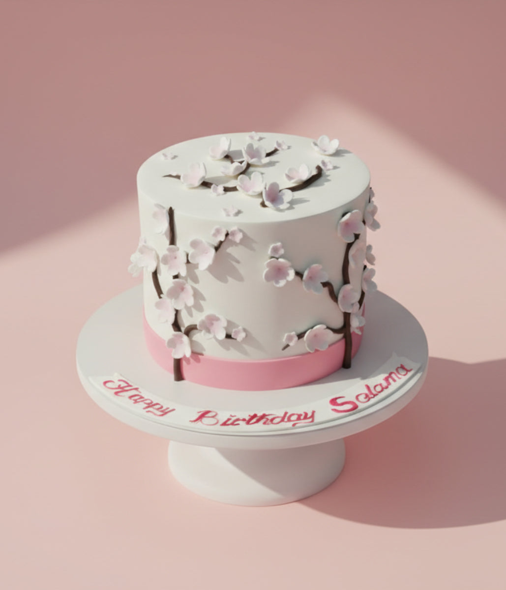 Cherry Blossom Cake