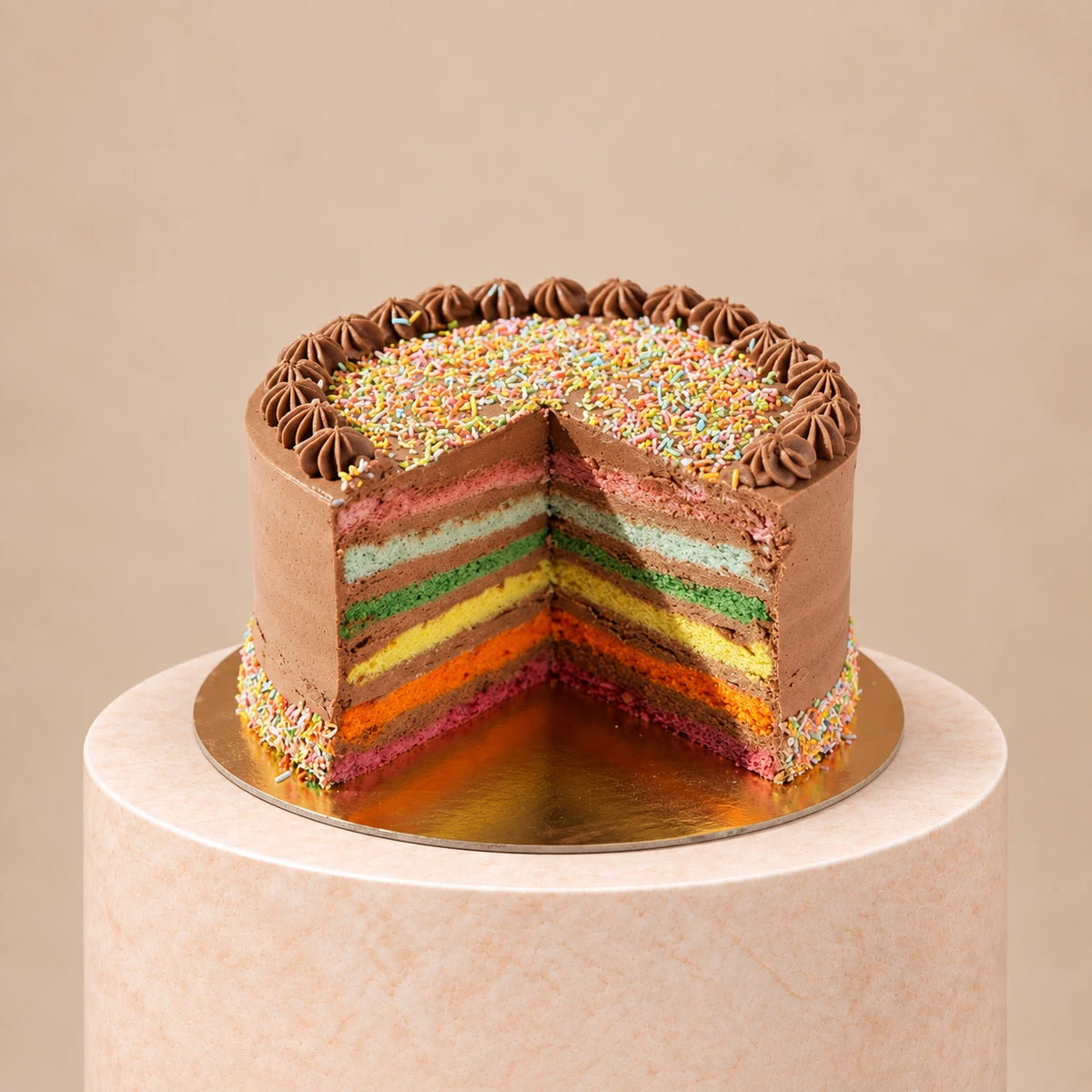 Chocolate Rainbow Cake 900g (WebP Optimized)