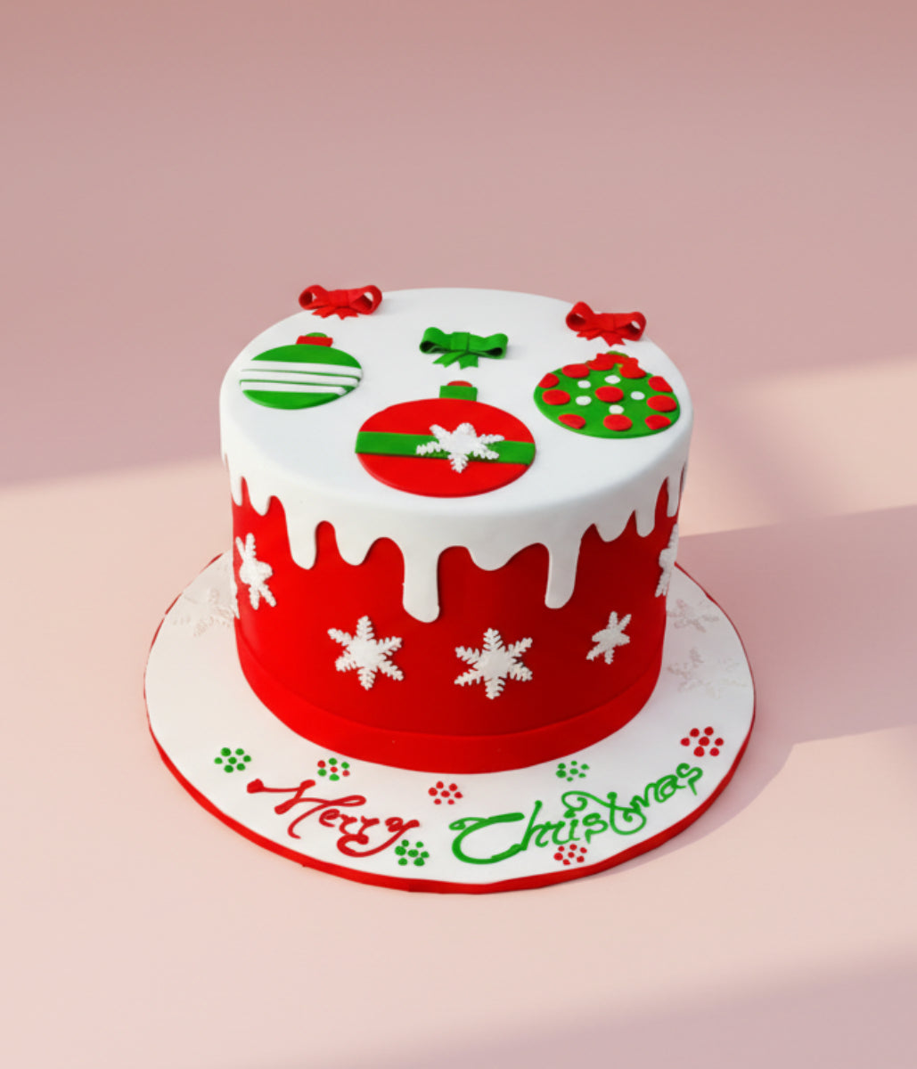 Christmas bells cake