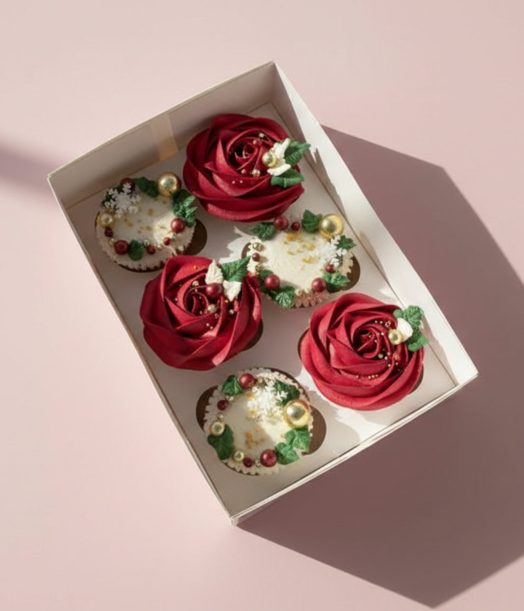 Christmas cupcakes