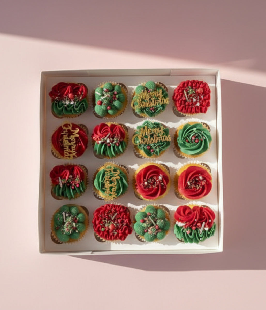 Christmas cupcakes