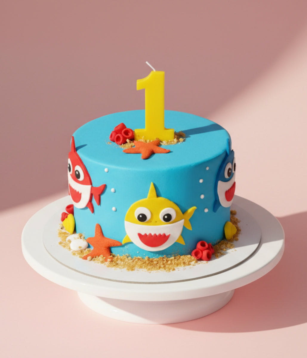 Cute Baby Shark Cake