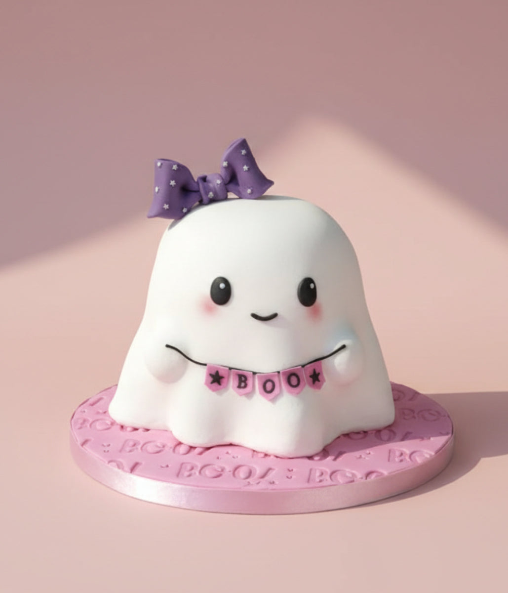 Cute Halloween Ghost Cake