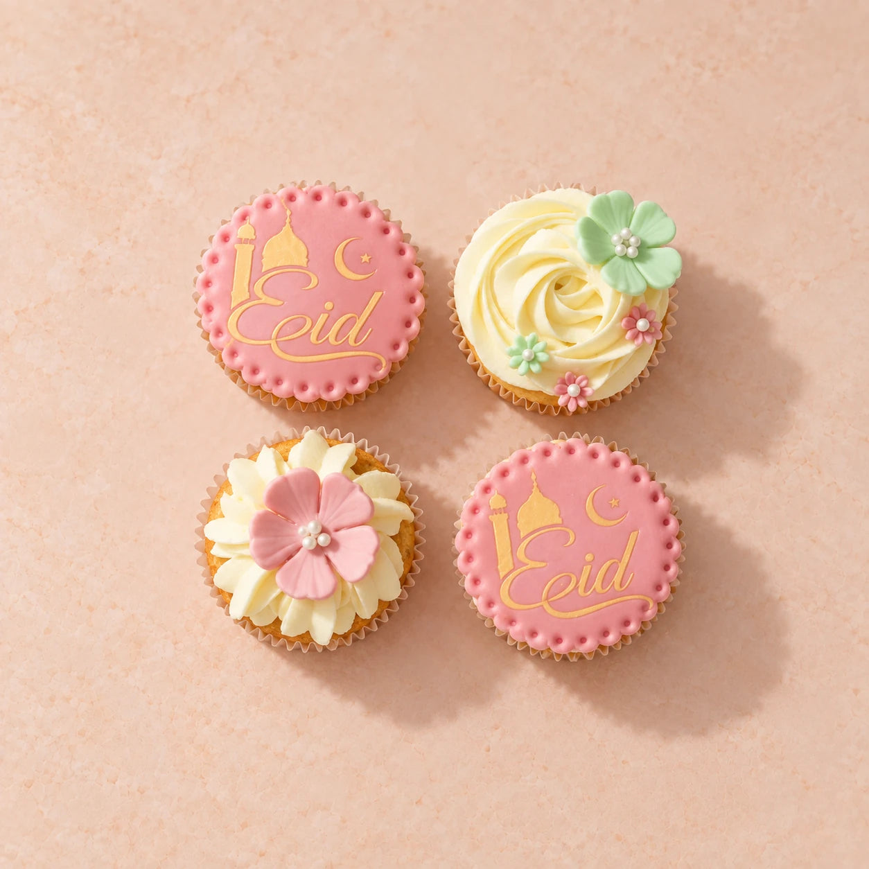 Eid Mubarak cupcakes (WebP Optimized)