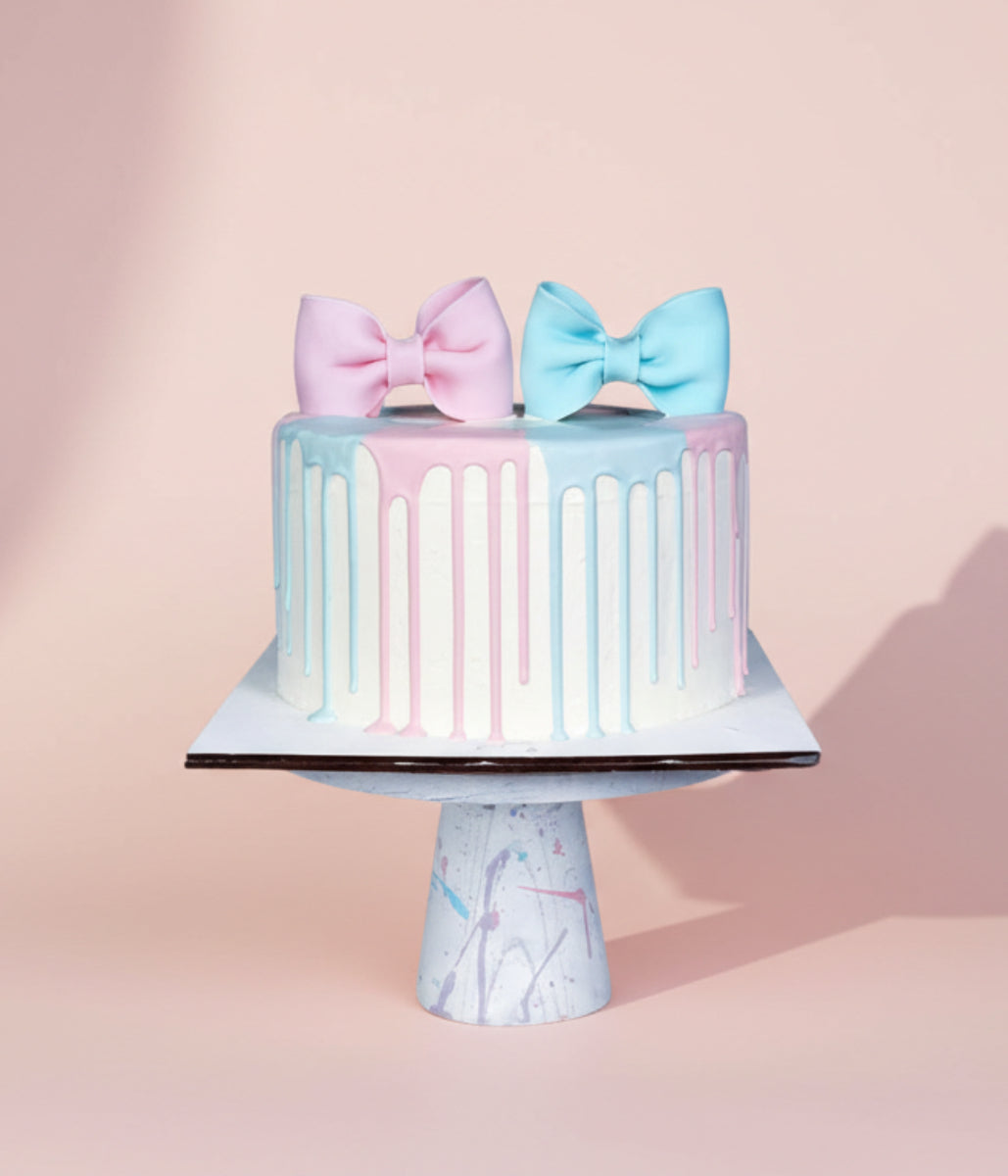 Elegant Baby Shower Cake