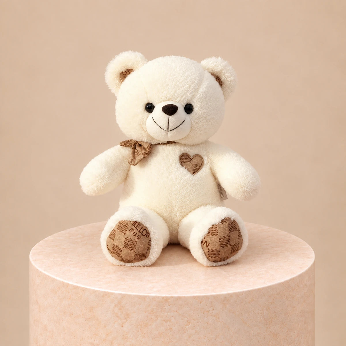 Fluffy White Teddy Bear (WebP Optimized)