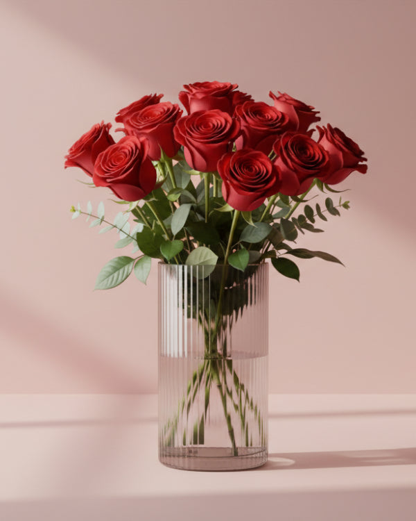 Red Bliss Vase