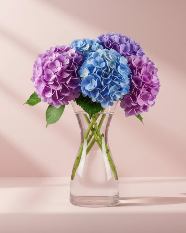 Blue Violet Vase