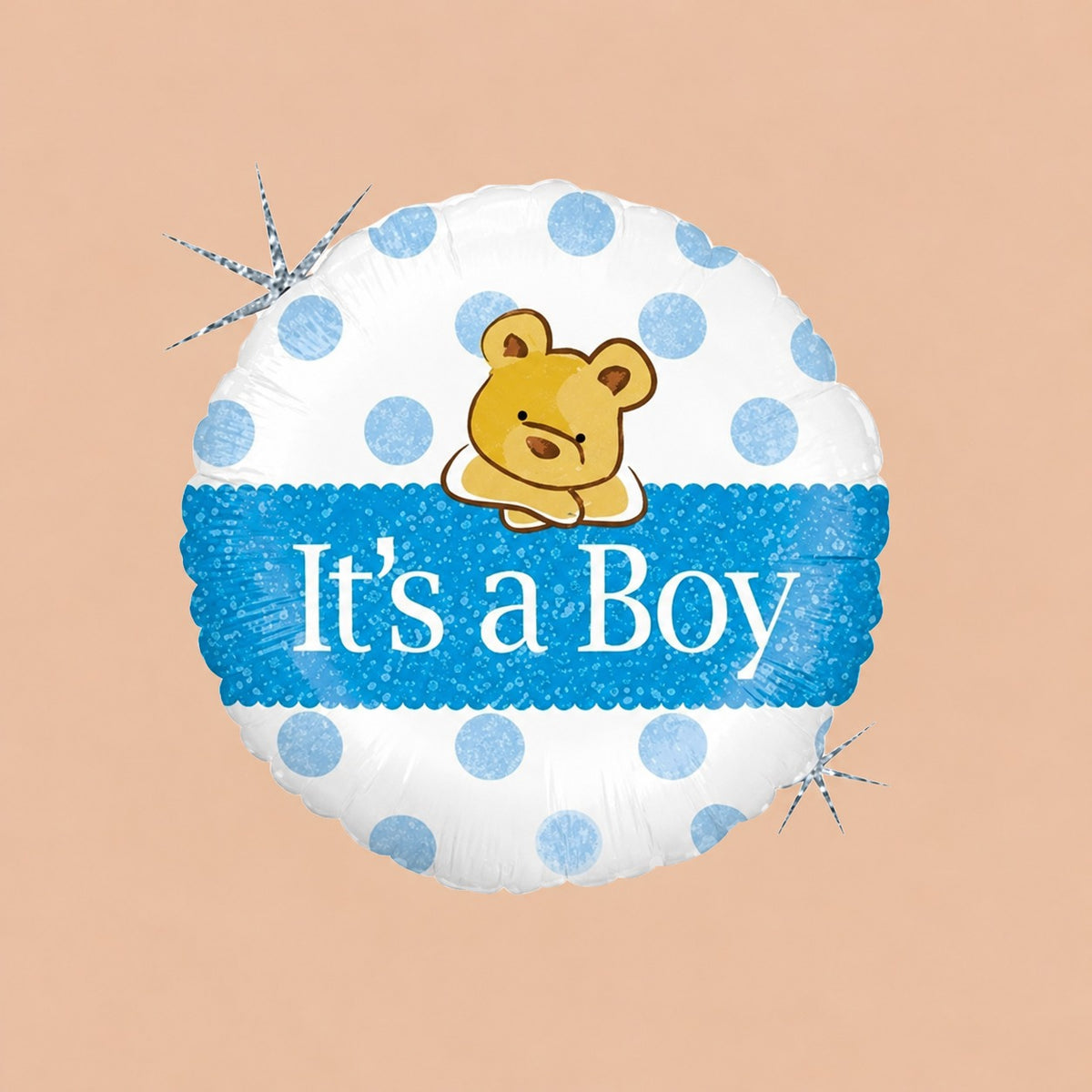 Its a boy Round Foil Balloon 4