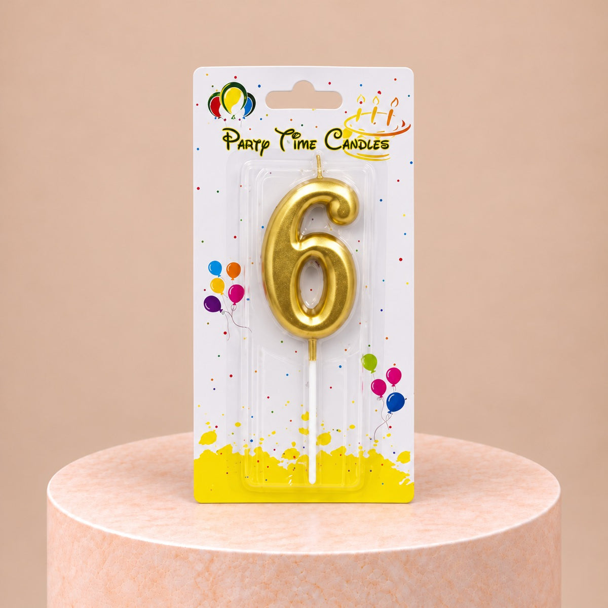 Golden Number Candle 6