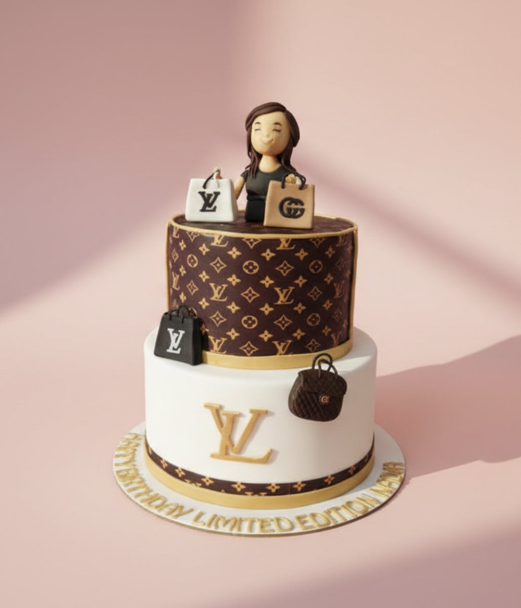 Luxury Designer Birthday Cake