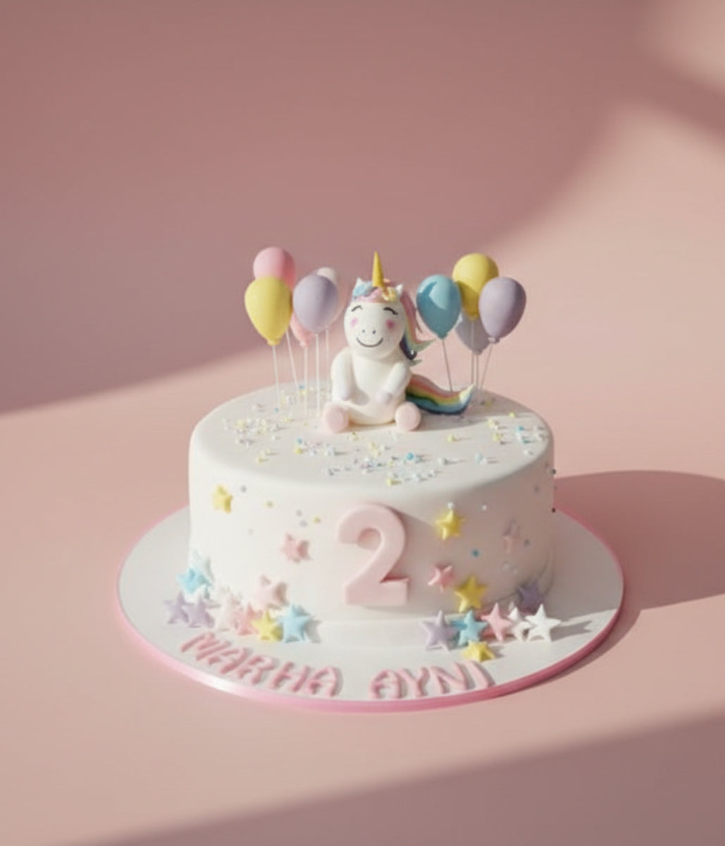 Magical Unicorn Birthday Cake
