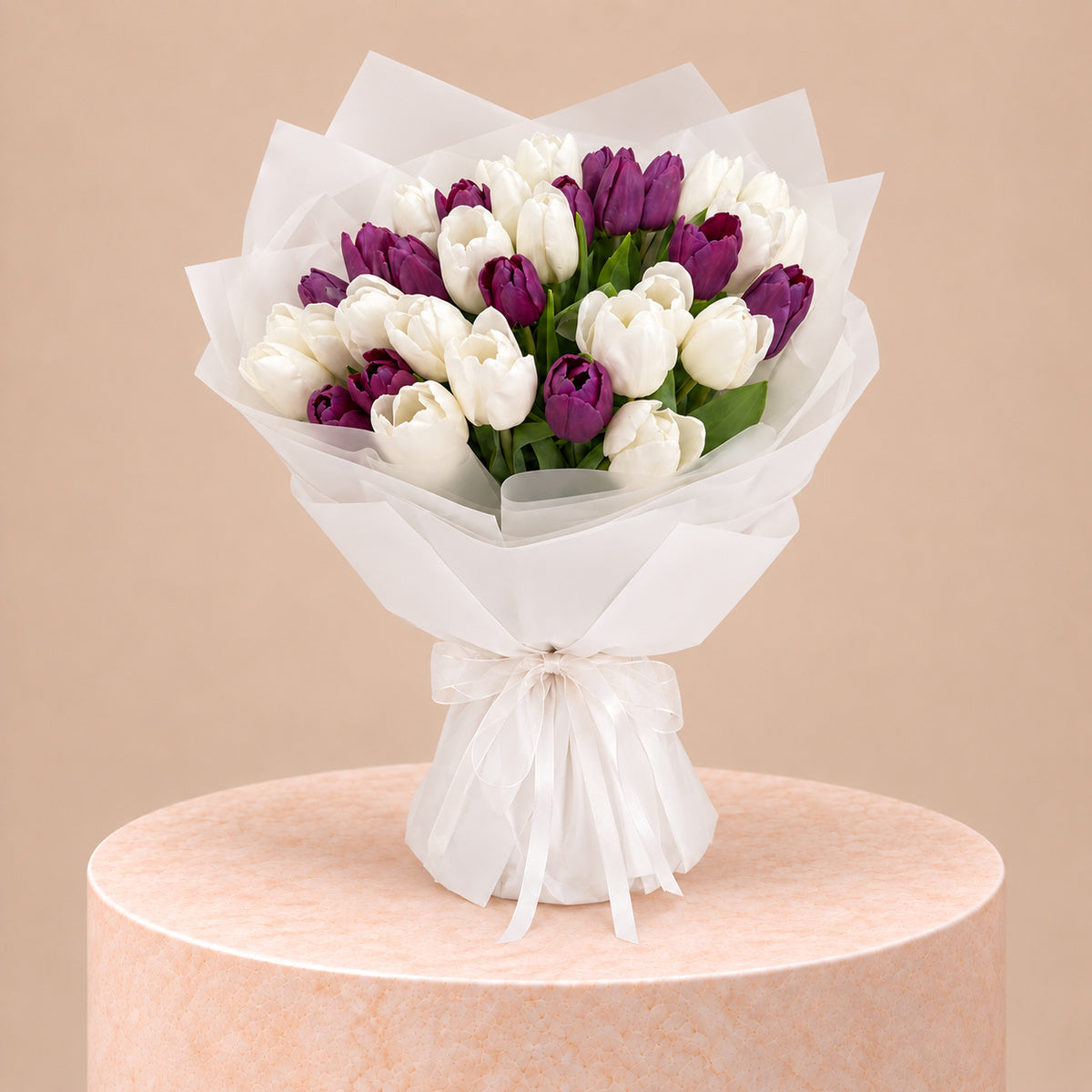 Mixed Tulips Spring Delight Bouquet
