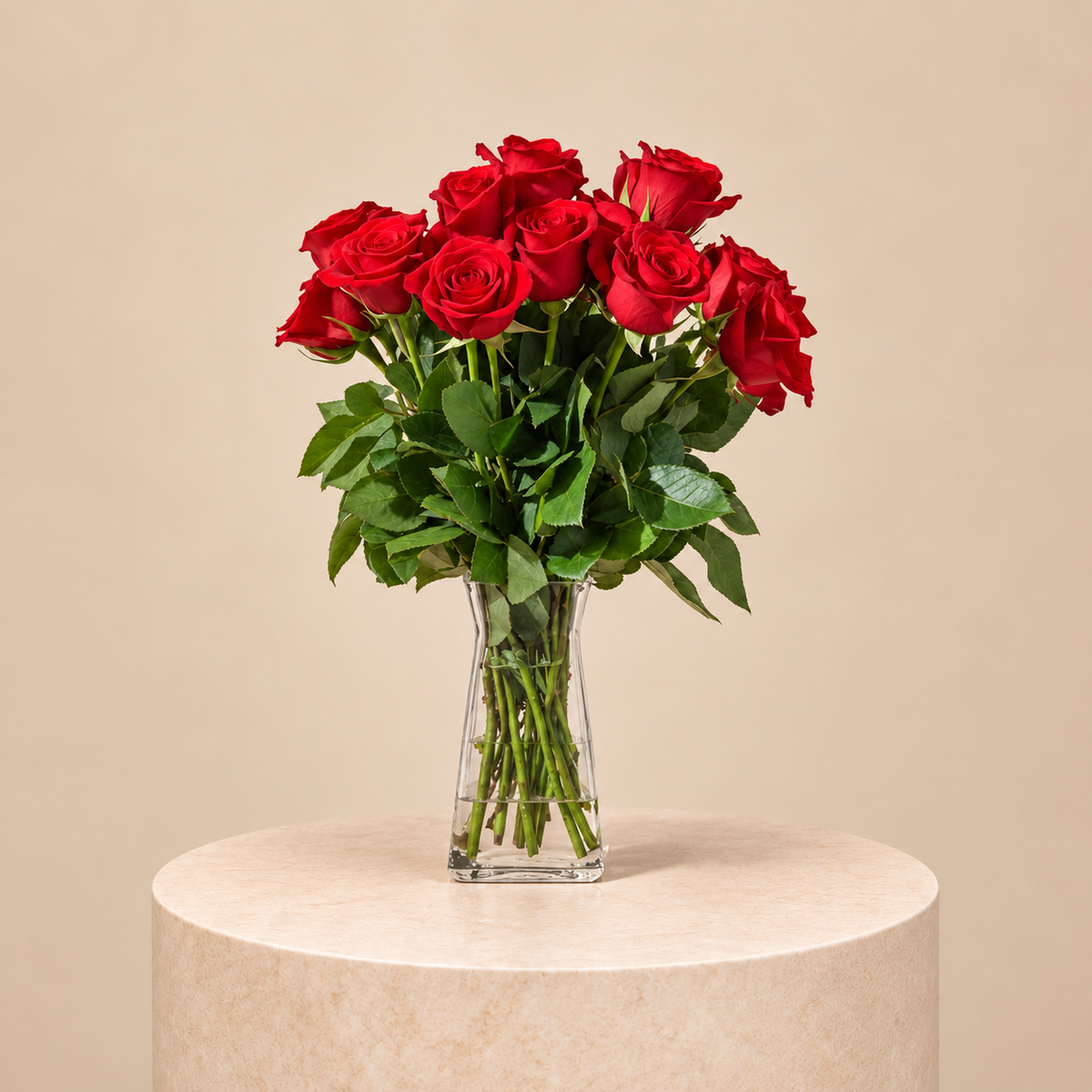 Pure Romance Rose Vase