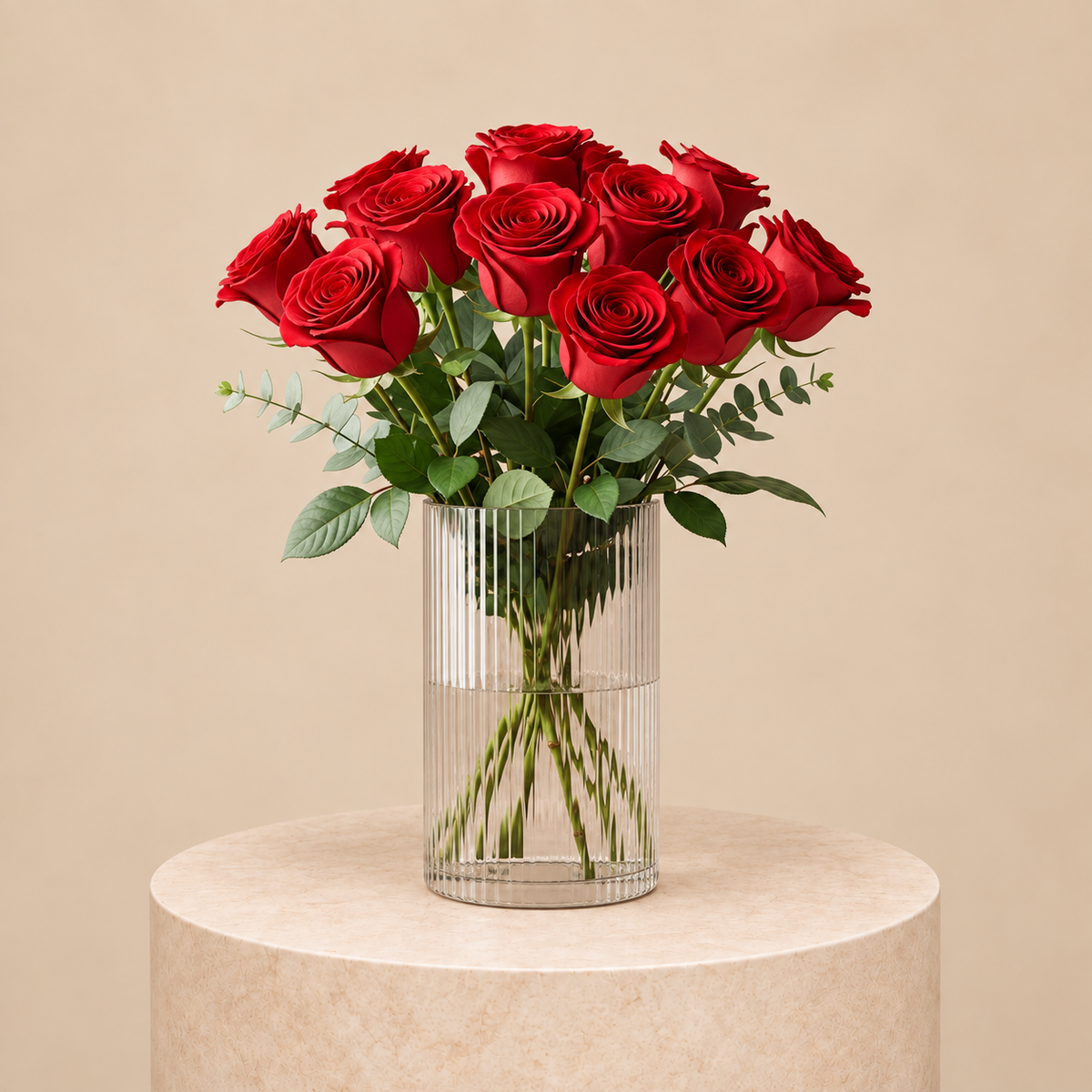 Red Bliss Vase