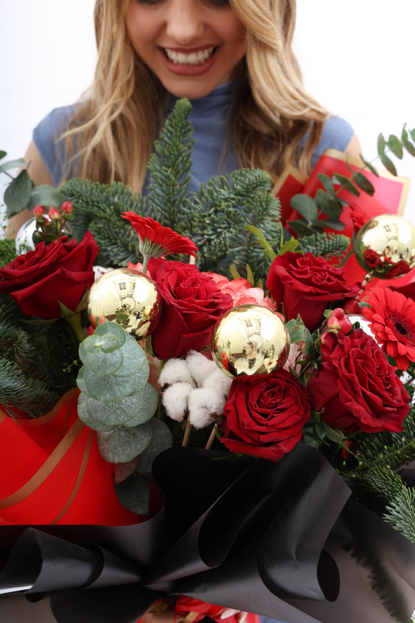 Red and Gold Christmas Elegance