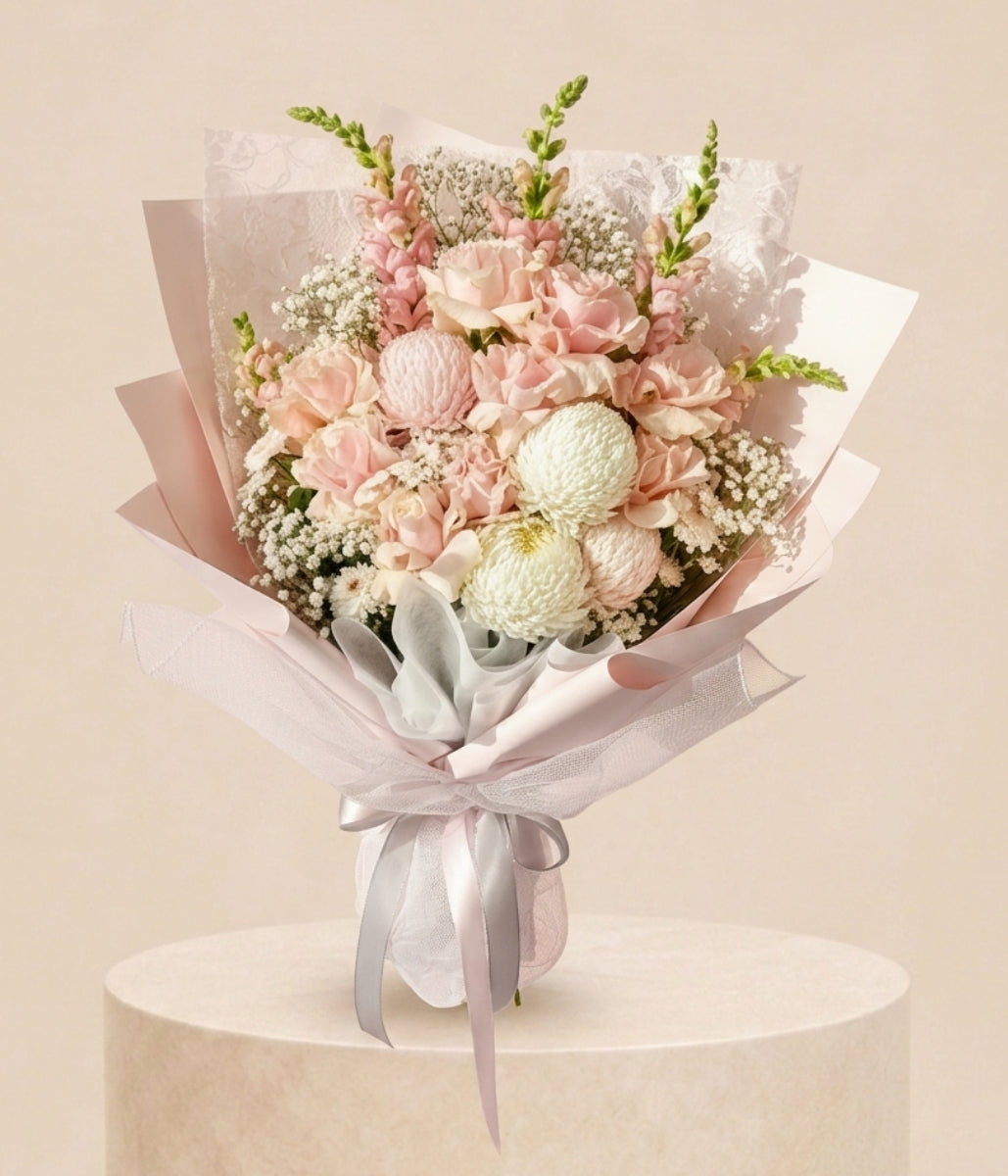 Snapping flowers