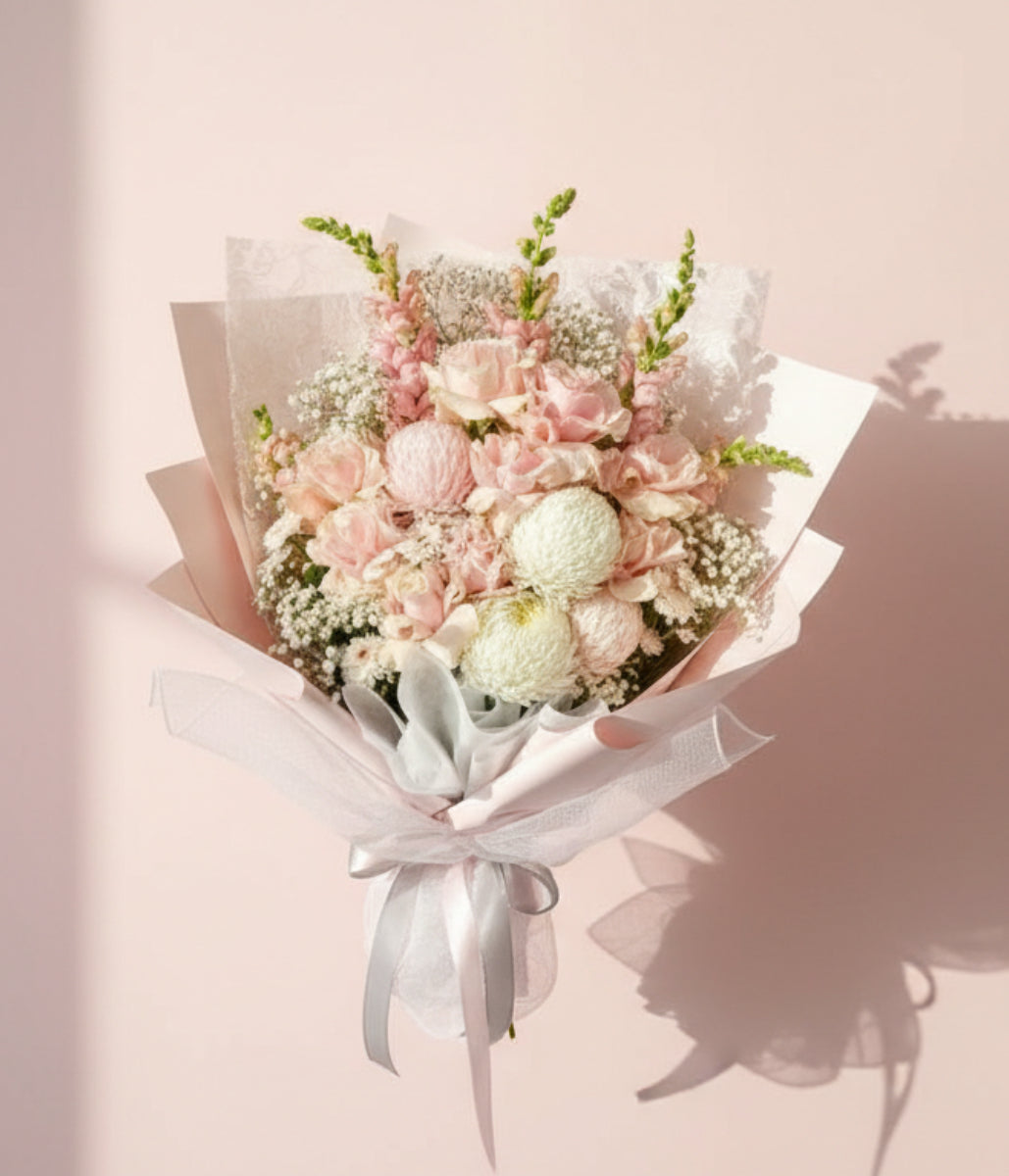 Snapping flowers