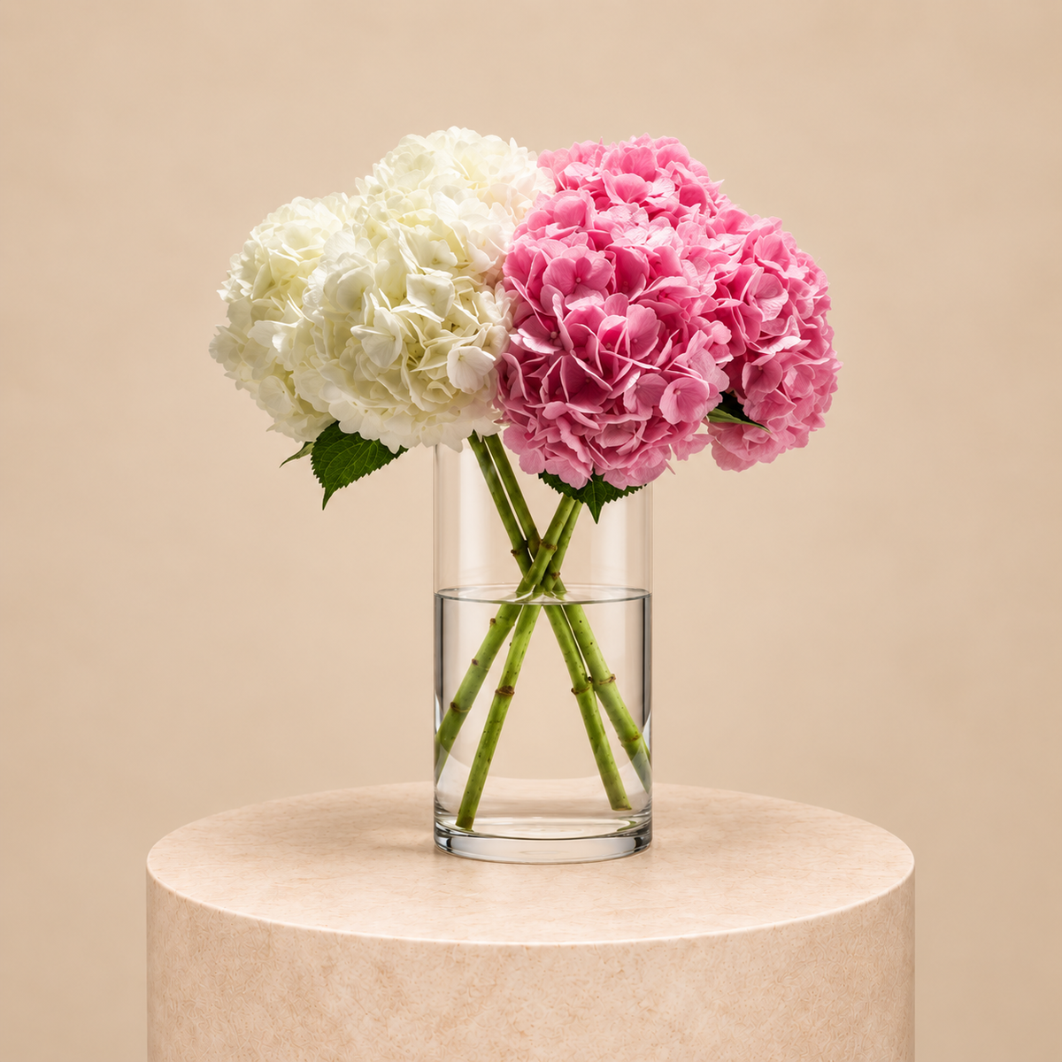 Snow Blush Vase